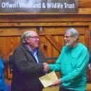 Volunteer Clive Whithear receives CPRE award
